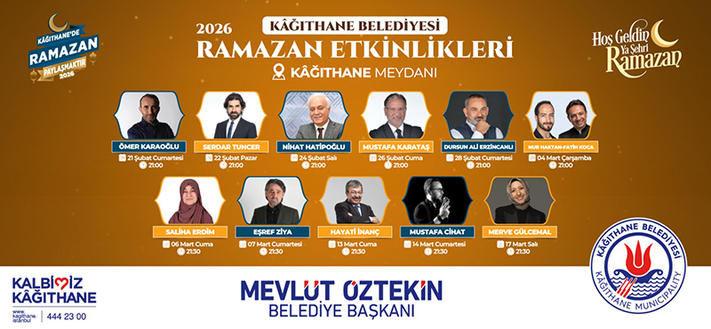 Kağıthane Meydanı Ramazan Etkinlikleri