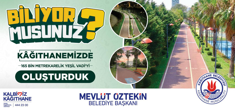 Kağıthane'de Yeşil Alanlar