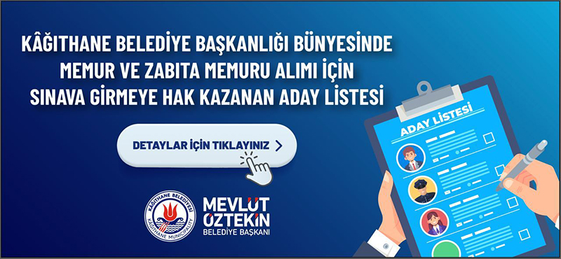 Sınava Girmeye Hak Kazanan Aday Listesi