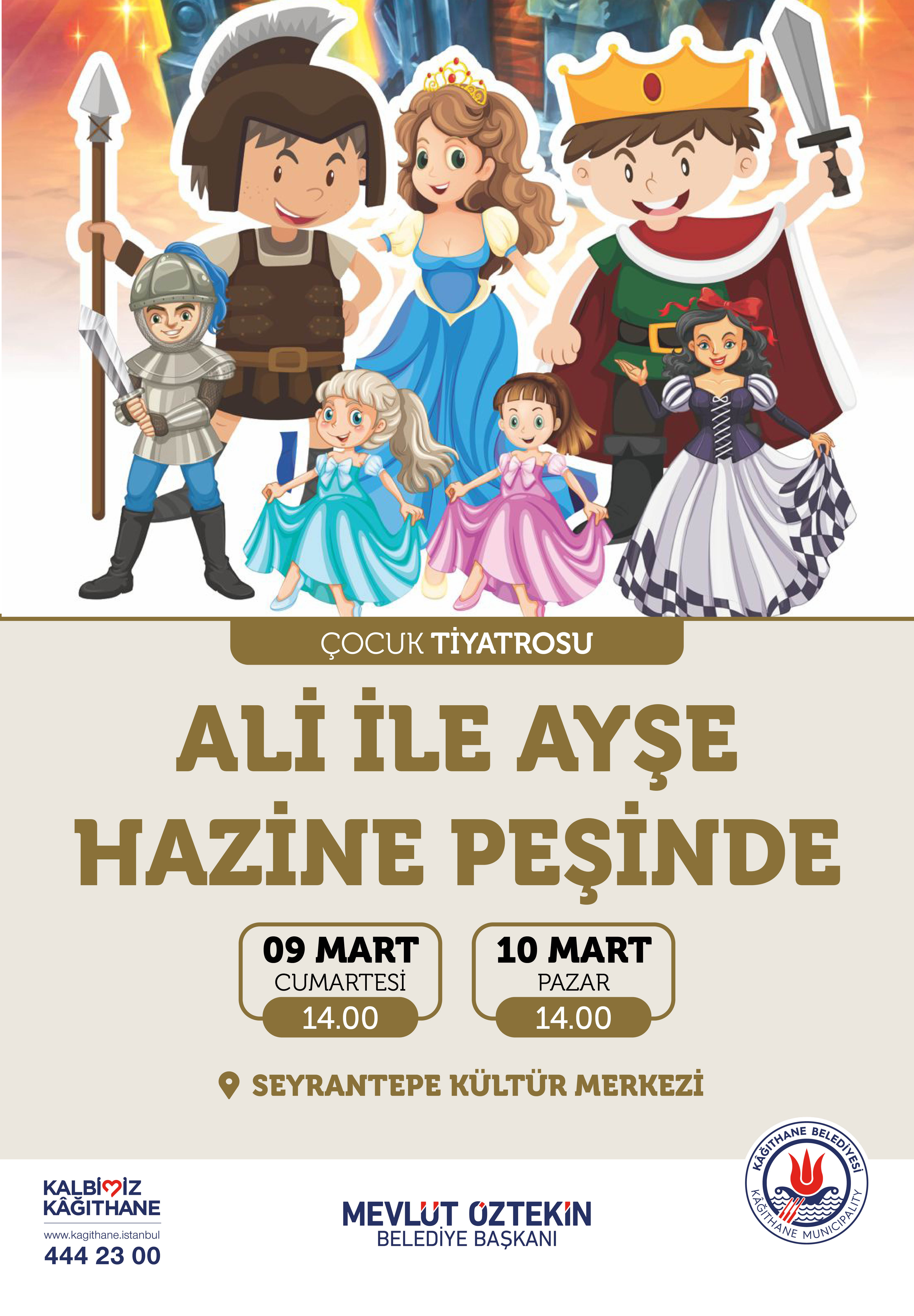 ALİ İLE AYŞE HAZİNE PEŞİNDE