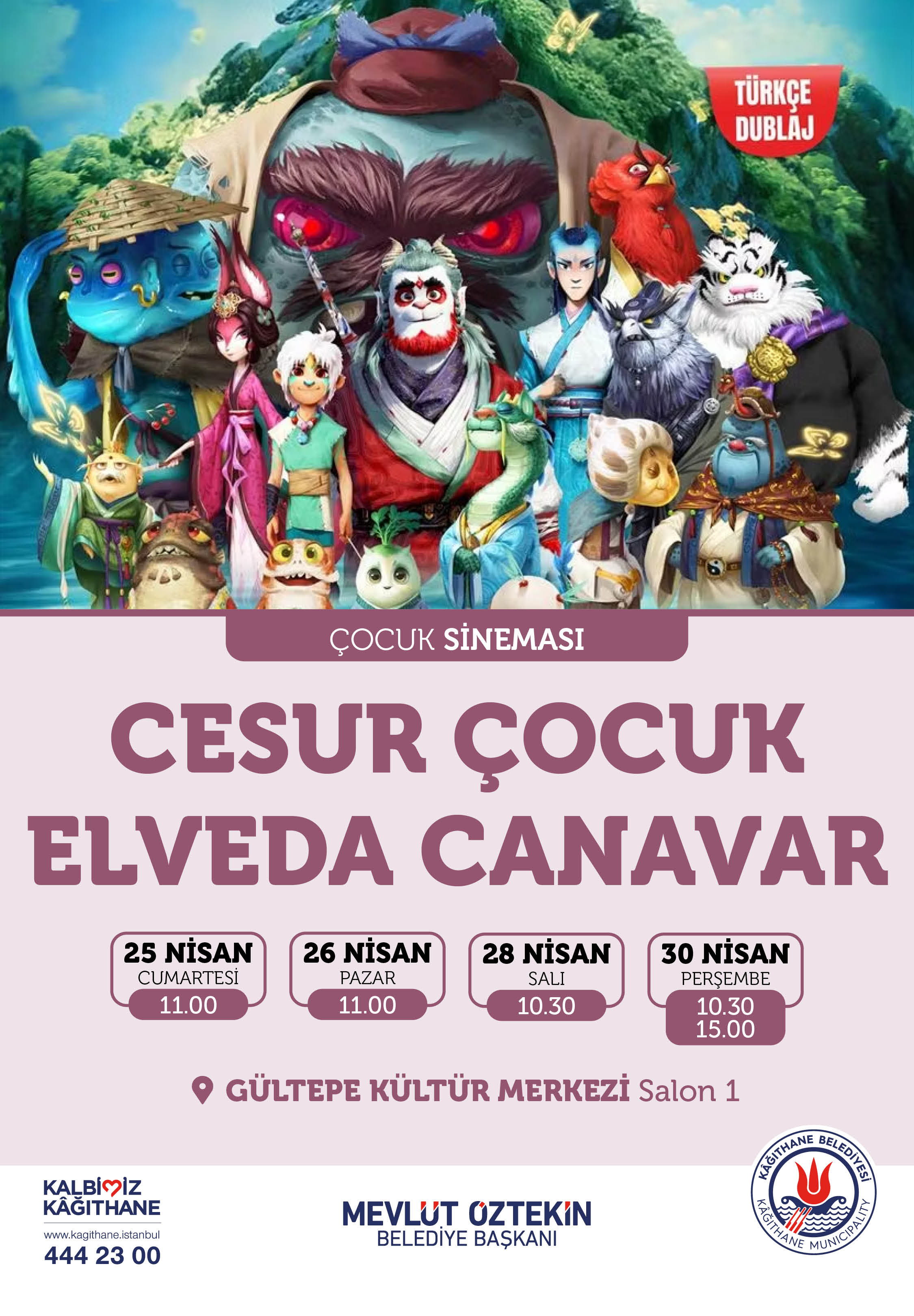 CESUR ÇOCUK ELVEDA CANAVAR