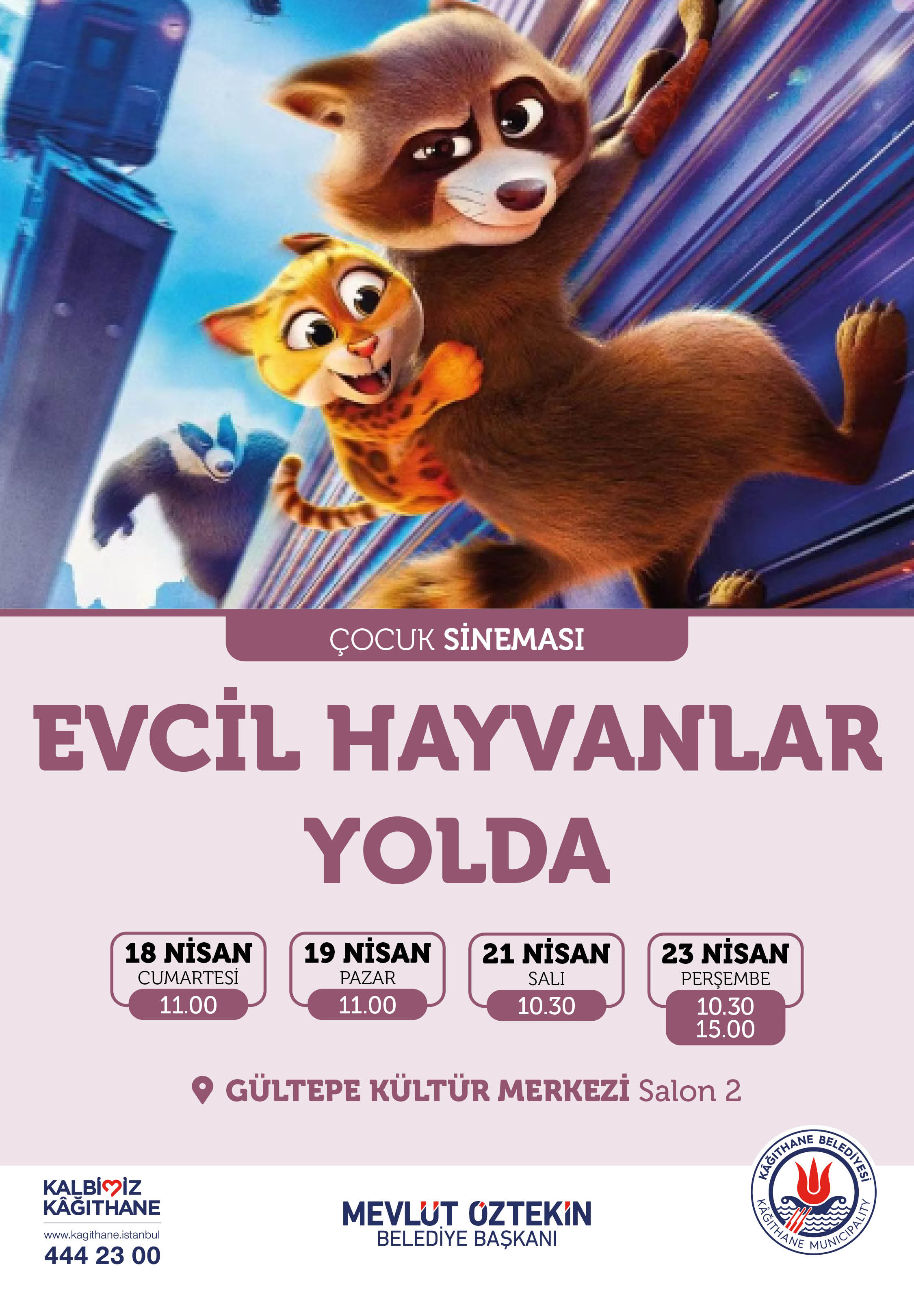 EVCİL HAYVANLAR YOLDA