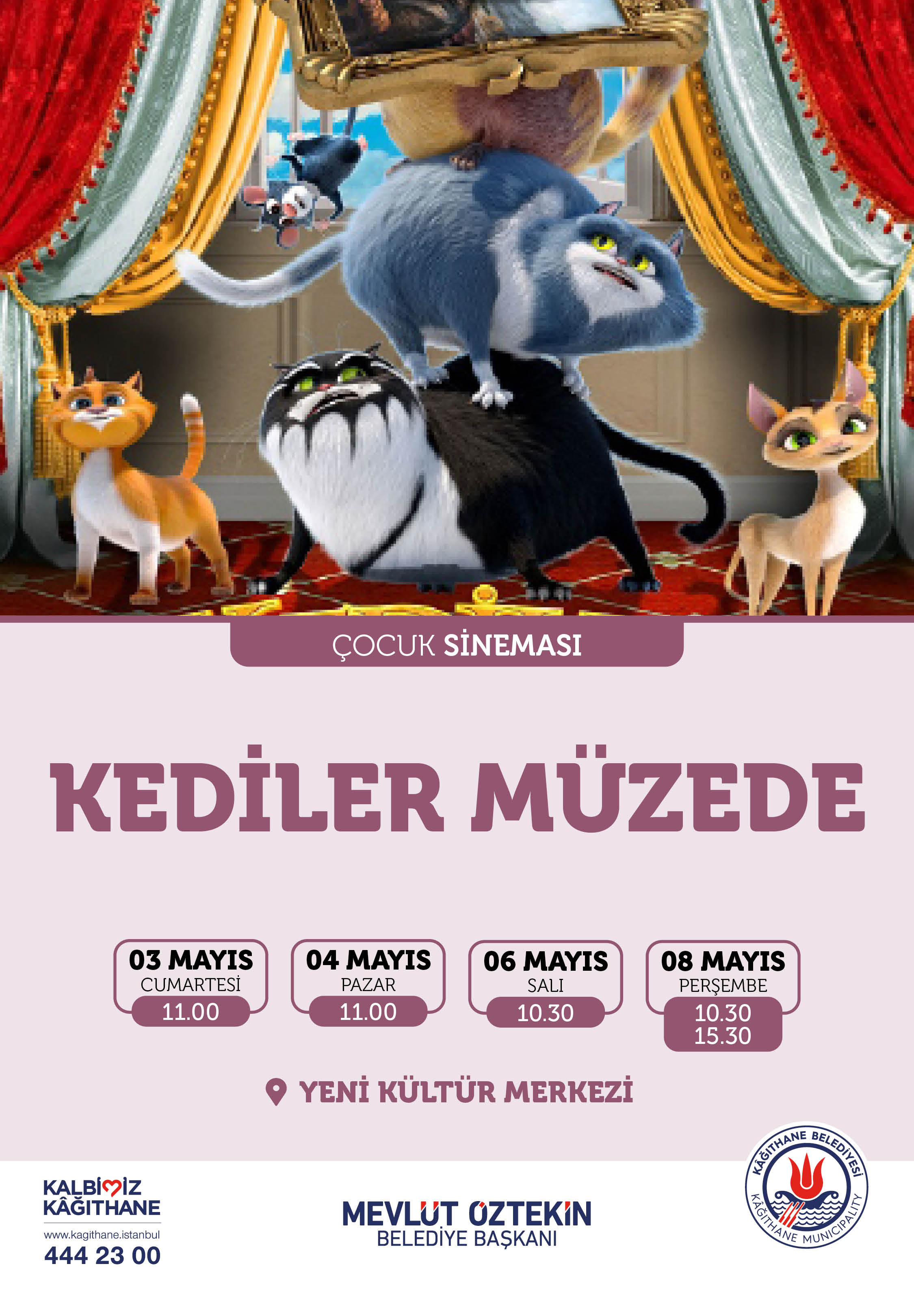 KEDİLER MÜZEDE