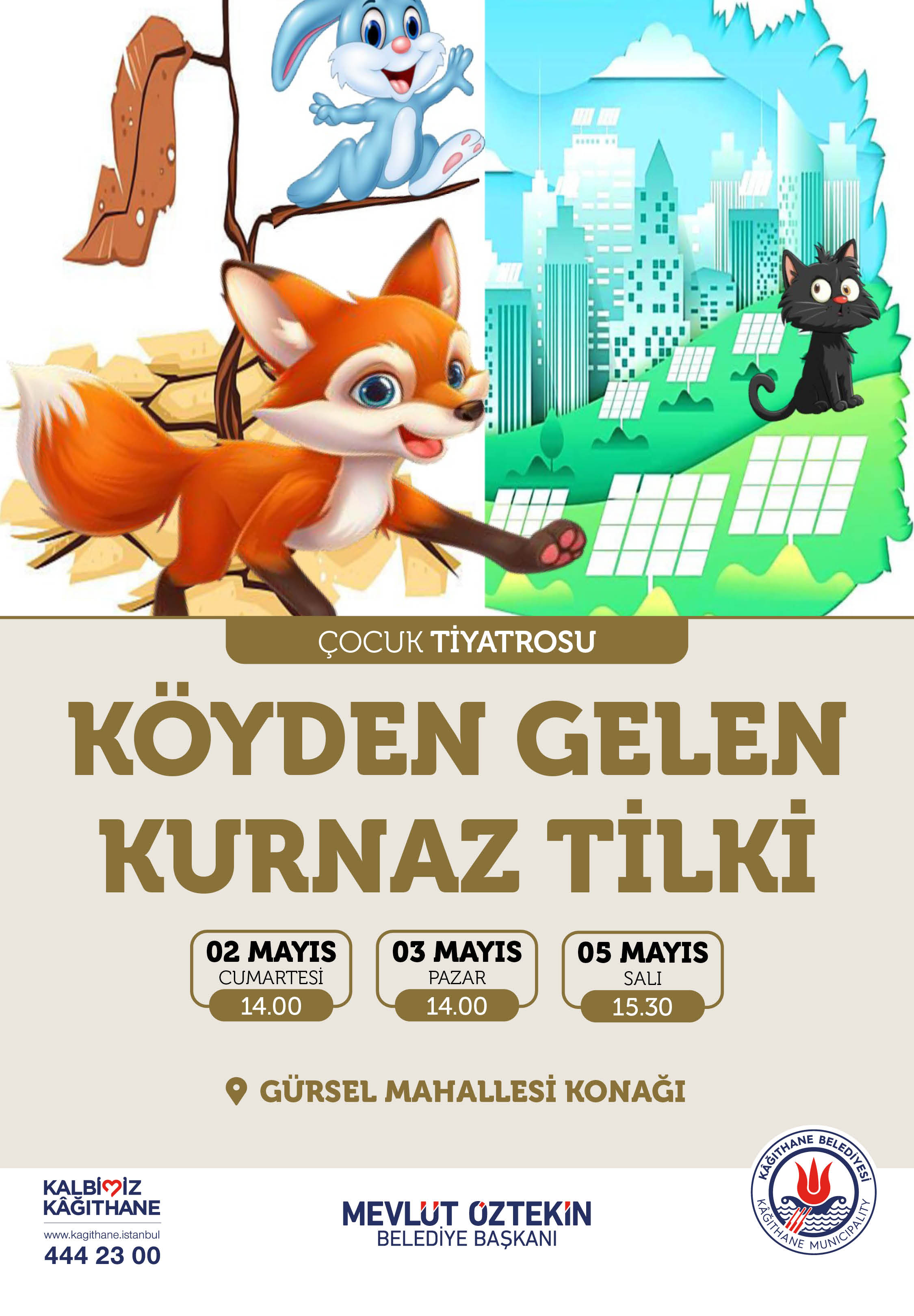 KÖYDEN GELEN KURNAZ TİLKİ