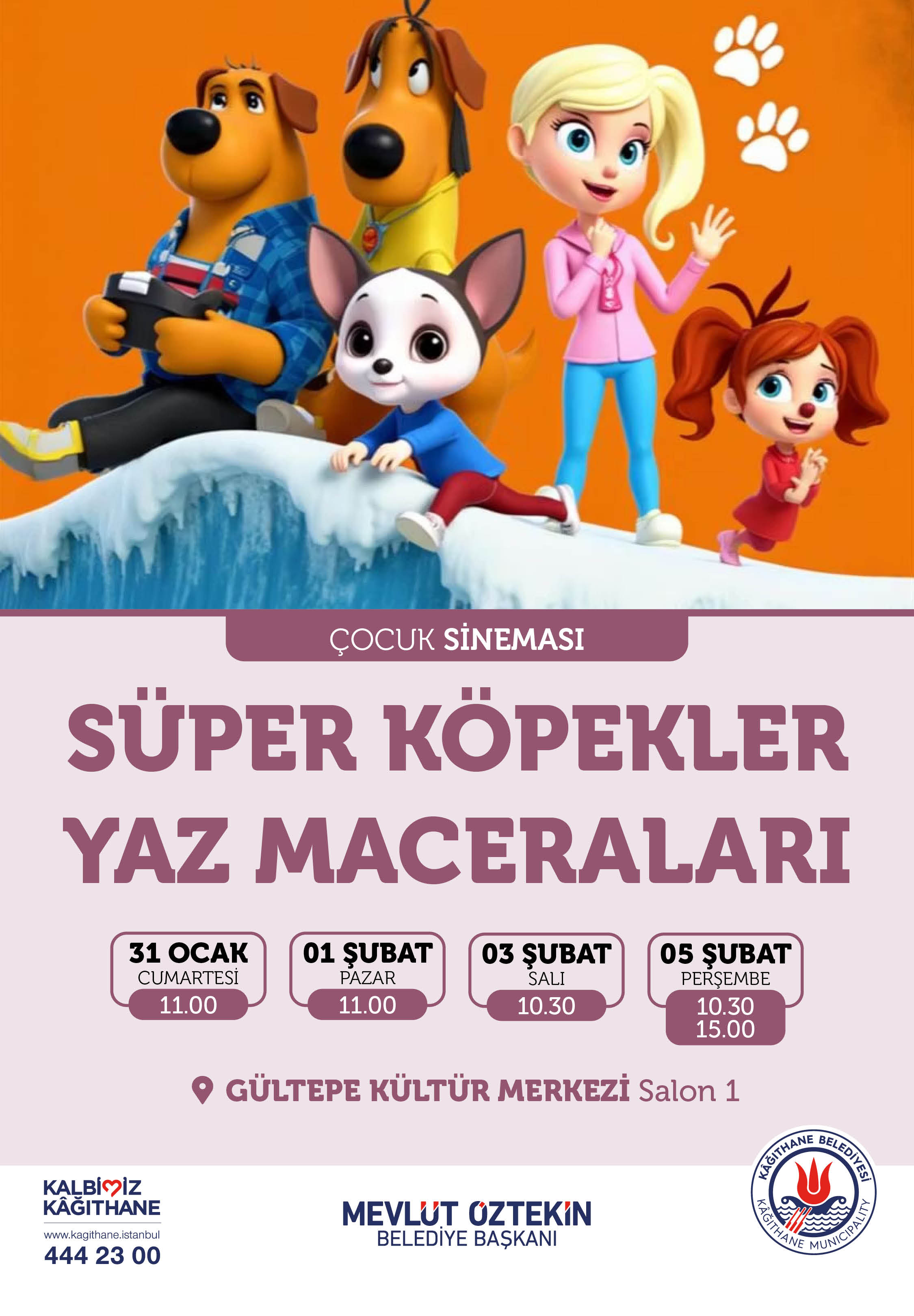 SÜPER KÖPEKLER YAZ MACERALARI