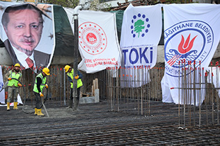 CUMHURBAŞKANI ERDOĞAN KENTSEL DÖNÜŞÜM PROJESİNİN TEMELİNİ ATTI