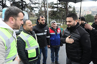 KAĞITHANE BELEDİYESİ DEPREM BÖLGESİ İÇİN TÜM İMKANLARINI SEFERBER ETTİ