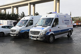 DEPREM BÖLGESİNE AMBULANS VE SAĞLIK EKİBİ SEVKEDİLDİ